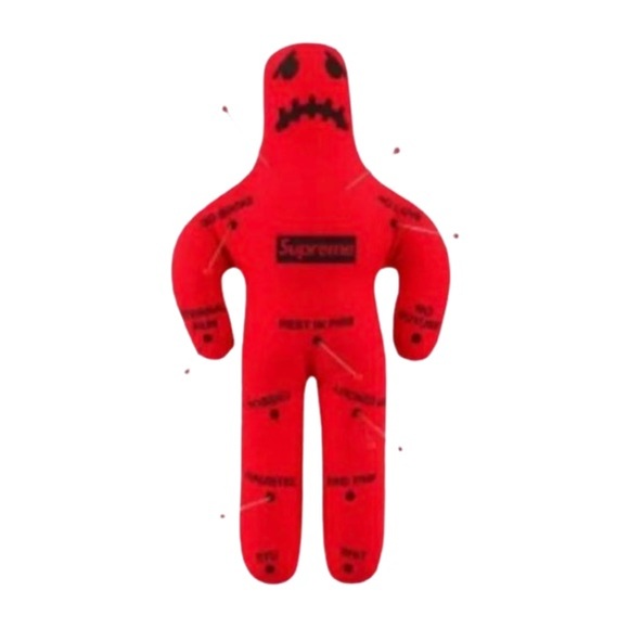 Supreme Box Logo Red Voodoo Doll - Picture 1 of 11